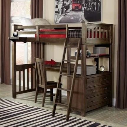 Ne highlands full loft clearance bed